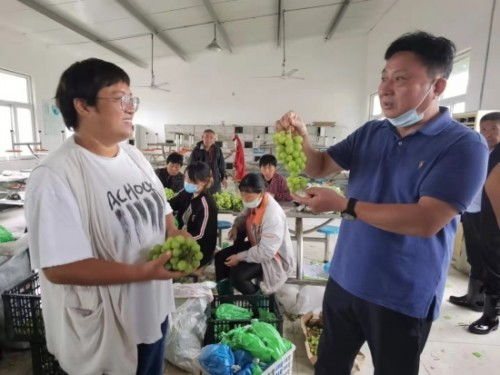 ?？h商務(wù)局電商下鄉(xiāng)助力受災(zāi)群眾農(nóng)產(chǎn)品上行